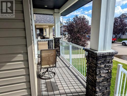 8718 Hincks Lane, Regina, SK - Outdoor With Deck Patio Veranda With Exterior