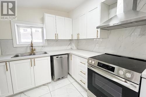 209 Spadina Ave, Sault Ste. Marie, ON - Indoor Photo Showing Kitchen With Double Sink