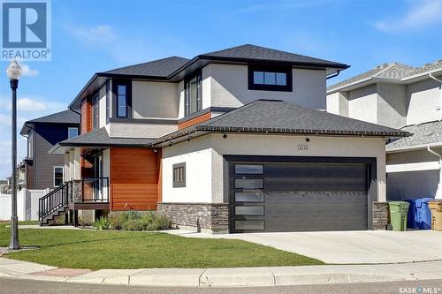 4338 Albulet Drive, Regina, SK - Outdoor With Facade