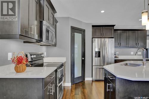 4338 Albulet Drive, Regina, SK - Indoor Photo Showing Kitchen With Upgraded Kitchen