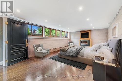 21 Yewfield Crescent, Toronto, ON - Indoor With Fireplace