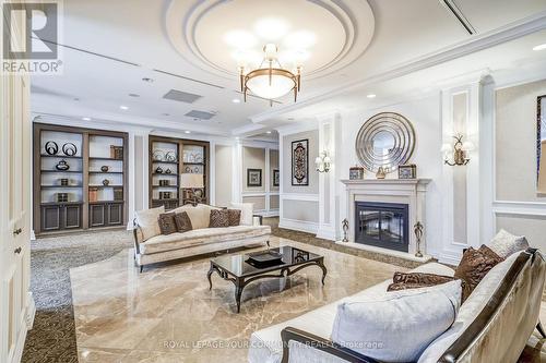 505 - 9245 Jane Street, Vaughan, ON - Indoor Photo Showing Living Room With Fireplace