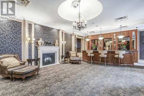 505 - 9245 Jane Street, Vaughan, ON - Indoor With Fireplace