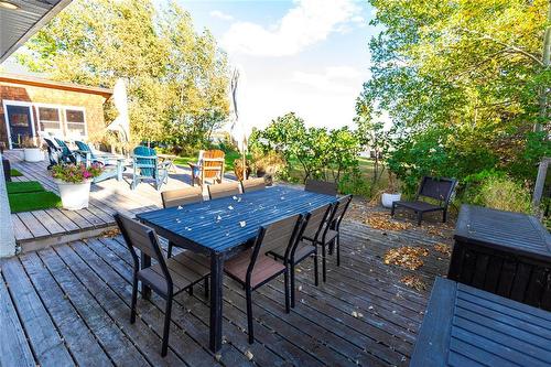 22 Thorvaldson Drive, Arnes, MB - Outdoor With Deck Patio Veranda