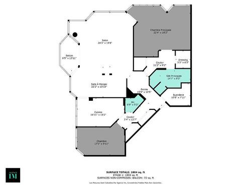 Plan (croquis) - 1606-100 Rue Berlioz, Montréal (Verdun/Île-Des-Soeurs), QC - Other