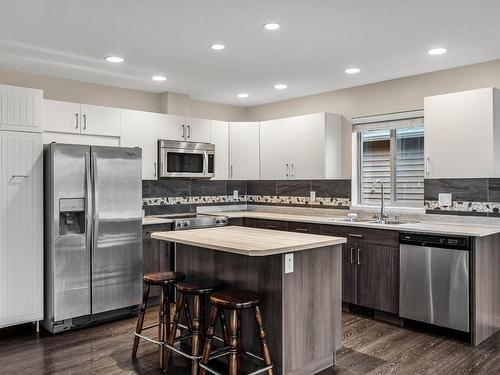 103-1850 Hugh Allan Drive, Kamloops, BC - Indoor Photo Showing Kitchen With Stainless Steel Kitchen With Double Sink With Upgraded Kitchen