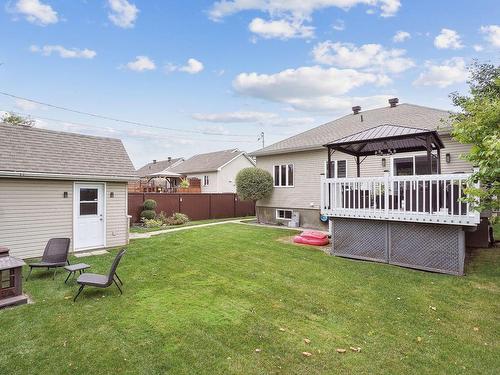 Backyard - 343 51E Avenue, Pointe-Calumet, QC - Outdoor With Deck Patio Veranda