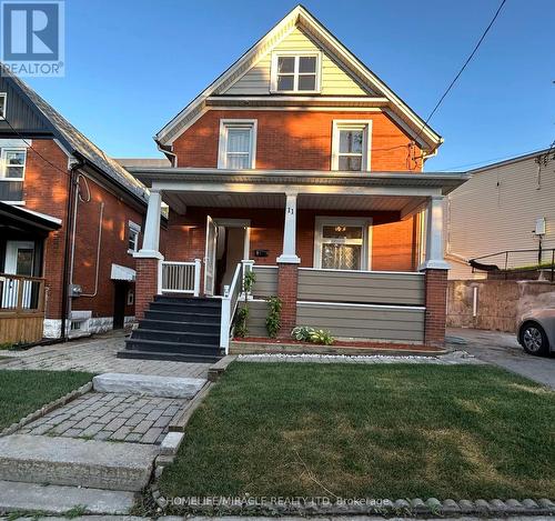 11 Shanley Street, Kitchener, ON - Outdoor With Deck Patio Veranda With Facade