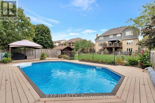 53 Rolling Acres Drive, Kitchener, ON - Outdoor With In Ground Pool With Deck Patio Veranda With Backyard