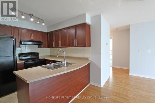 808 - 5508 Yonge Street, Toronto, ON - Indoor Photo Showing Kitchen With Double Sink