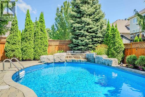 4206 Sarazen Drive, Burlington, ON - Outdoor With In Ground Pool With Backyard