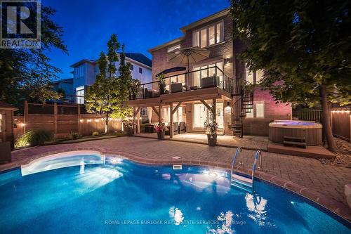 4206 Sarazen Drive, Burlington, ON - Outdoor With In Ground Pool