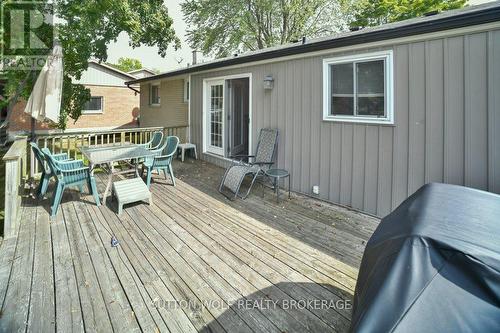 566 Dewan Street, Strathroy-Caradoc (Ne), ON - Outdoor With Deck Patio Veranda With Exterior