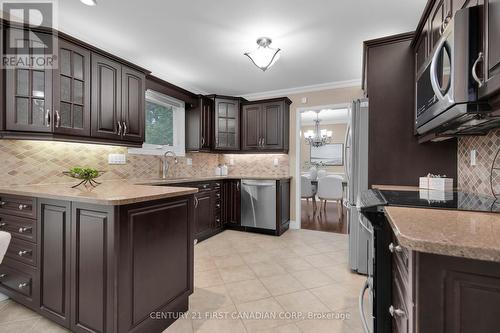 43 Camden Place, London, ON - Indoor Photo Showing Kitchen With Upgraded Kitchen