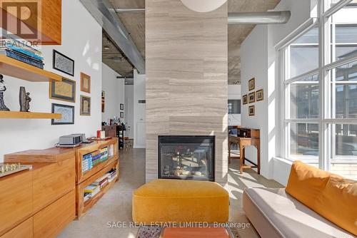 Ph1103 - 23 Brant Street, Toronto, ON - Indoor With Fireplace