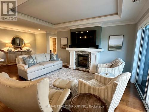 503 - 340 Sugarcreek Trail, London, ON - Indoor Photo Showing Living Room With Fireplace