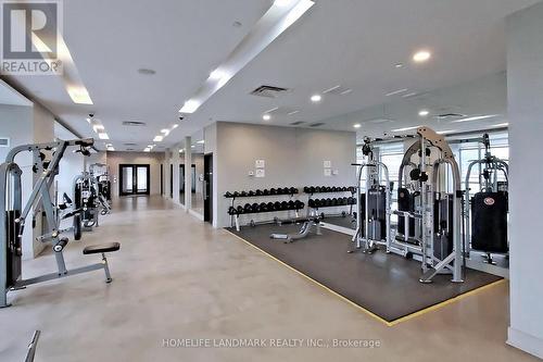 3609 - 2015 Sheppard Avenue E, Toronto, ON - Indoor Photo Showing Gym Room