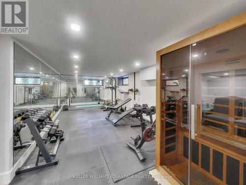 854 Royal York Road, Toronto, ON - Indoor Photo Showing Gym Room