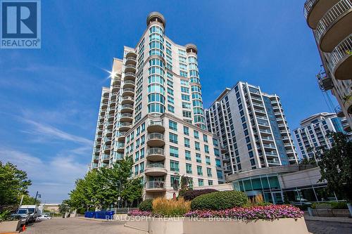 1618 - 2111 Lake Shore Boulevard W, Toronto, ON - Outdoor With Balcony With Facade