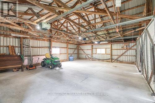 Garage Interior - 29566 Celtic Line, Dutton/Dunwich, ON 