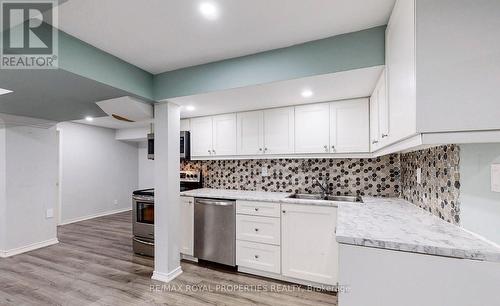 Bsmt - 763 Shanks Heights, Milton, ON - Indoor Photo Showing Kitchen With Double Sink