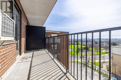 606 - 50 Gulliver Road, Toronto, ON - Outdoor With Balcony With Exterior