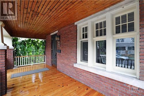 Front porch - 134 Caroline Avenue, Ottawa, ON - Outdoor With Deck Patio Veranda With Exterior