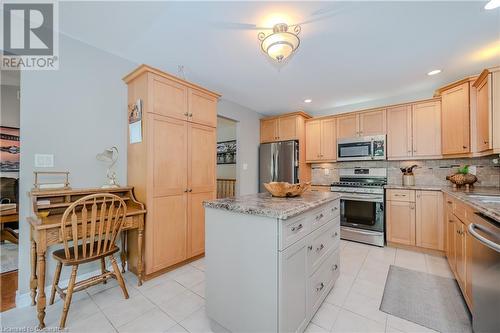 Spacious East in Kitchen - 310 Lanark Street, Caledonia, ON - Indoor Photo Showing Kitchen