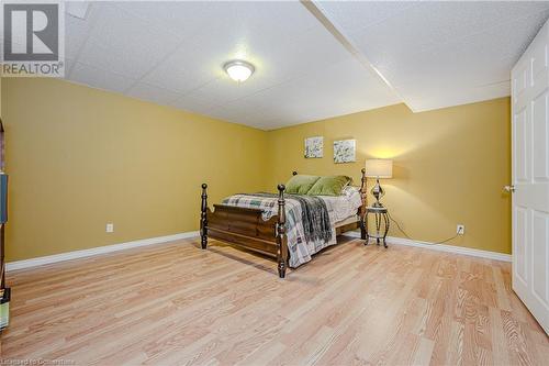 lower level bedroom - 310 Lanark Street, Caledonia, ON - Indoor Photo Showing Bedroom