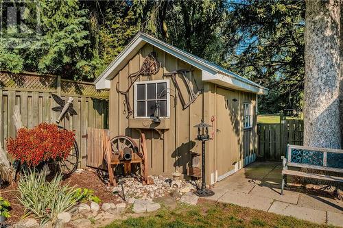 Garden Shed with steel roof - 310 Lanark Street, Caledonia, ON - Outdoor