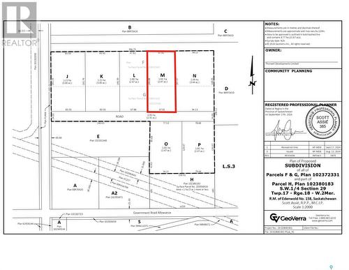 Thorwell Land, Edenwold Rm No. 158, SK 