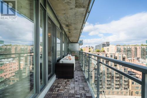 1210 - 205 Frederick Street, Toronto, ON - Outdoor With Balcony With View