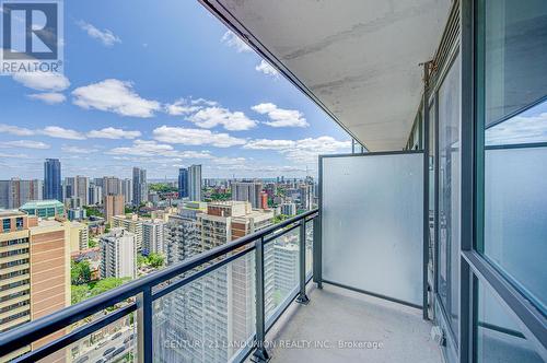 3210 - 45 Charles Street E, Toronto, ON - Outdoor With Balcony With View With Exterior