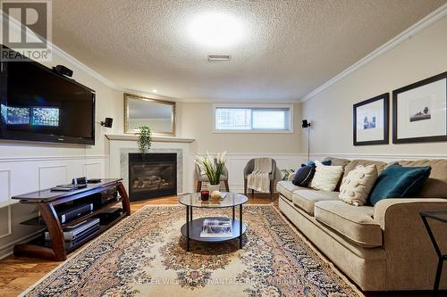 3 Wythenshawe Wood, Toronto, ON - Indoor Photo Showing Living Room With Fireplace