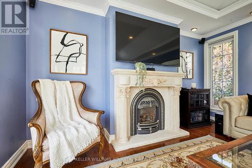 3 Wythenshawe Wood, Toronto, ON - Indoor Photo Showing Living Room With Fireplace