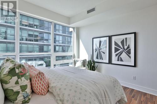 601 - 35 Brian Peck Crescent, Toronto, ON - Indoor Photo Showing Bedroom