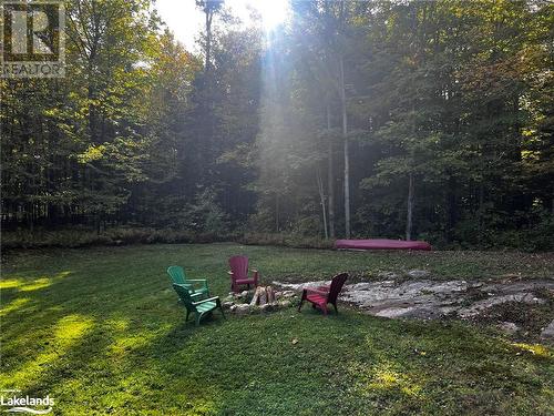 Firepit - 1571 Buckslide Road, Algonquin Highlands, ON - Outdoor