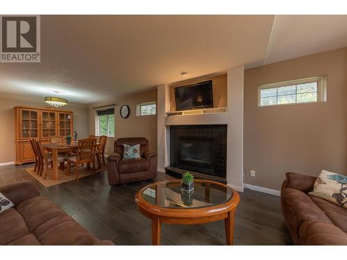 5807 Todd  Road, Kamloops, BC - Indoor Photo Showing Living Room With Fireplace