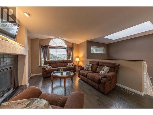 5807 Todd  Road, Kamloops, BC - Indoor Photo Showing Living Room With Fireplace