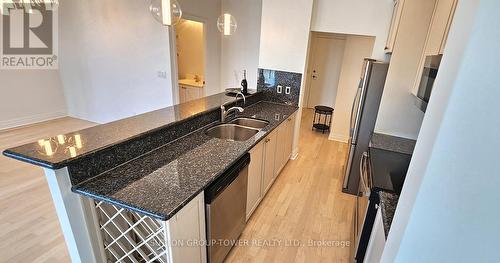 2205 - 2121 Lakeshore Boulevard W, Toronto, ON - Indoor Photo Showing Kitchen With Double Sink