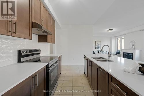 46 Eastman Drive, Brampton, ON - Indoor Photo Showing Kitchen With Double Sink