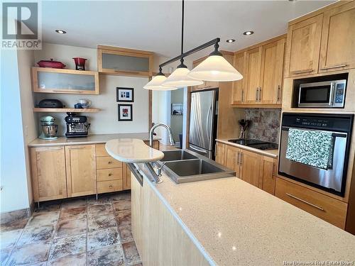 1900 Connemara Place, Bathurst, NB - Indoor Photo Showing Kitchen With Double Sink