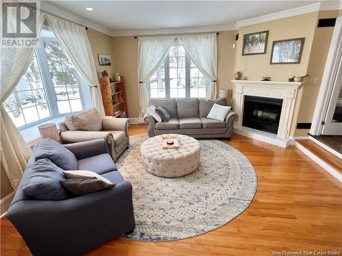 1900 Connemara Place, Bathurst, NB - Indoor Photo Showing Living Room With Fireplace