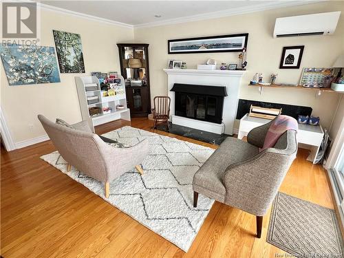 1900 Connemara Place, Bathurst, NB - Indoor Photo Showing Living Room With Fireplace