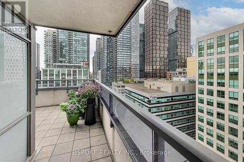 1808 - 20 Blue Jays Way, Toronto, ON - Outdoor With Balcony