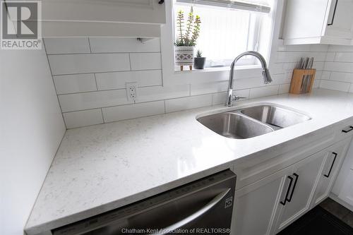 296 Davies Street East, Dresden, ON - Indoor Photo Showing Kitchen With Double Sink