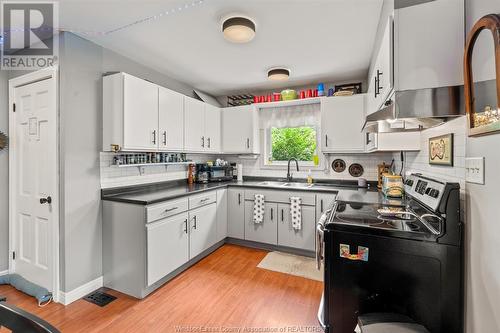 3577 King Street, Windsor, ON - Indoor Photo Showing Kitchen With Double Sink