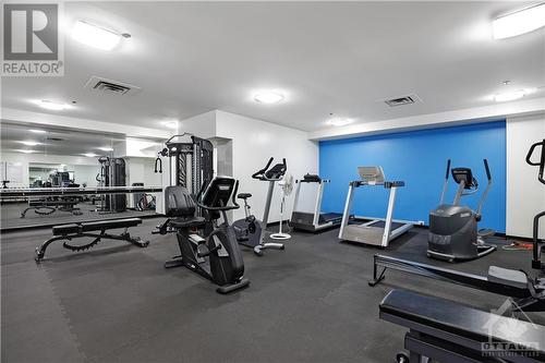 40 Boteler Street Unit#503, Ottawa, ON - Indoor Photo Showing Gym Room