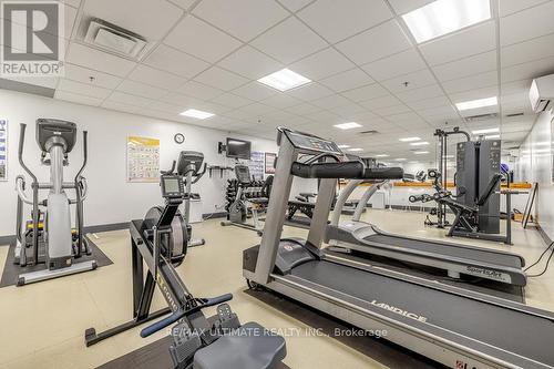 502 - 40 Sylvan Valleyway, Toronto, ON - Indoor Photo Showing Gym Room