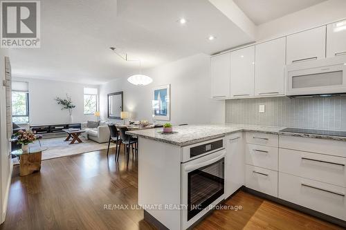 502 - 40 Sylvan Valleyway, Toronto, ON - Indoor Photo Showing Kitchen With Upgraded Kitchen